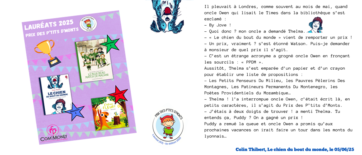 Permalien à: Les P’tits D’Monts ont reçu un message…. Permalien à: Les P’tits D’Monts ont reçu un message….